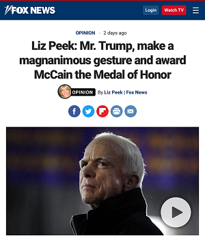 John McCain Medal of Honor