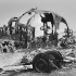 Wreckage of a plane involved in the Tenerife airport disaster