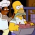 Homer Simpson exploiting an all-you-can-eat seafood promotion