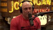 Joe Rogan hosting his show